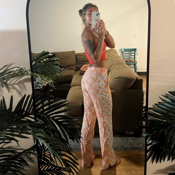 ROXY PATTERNED BEACH PANTS (S) - Picture 2 of 4